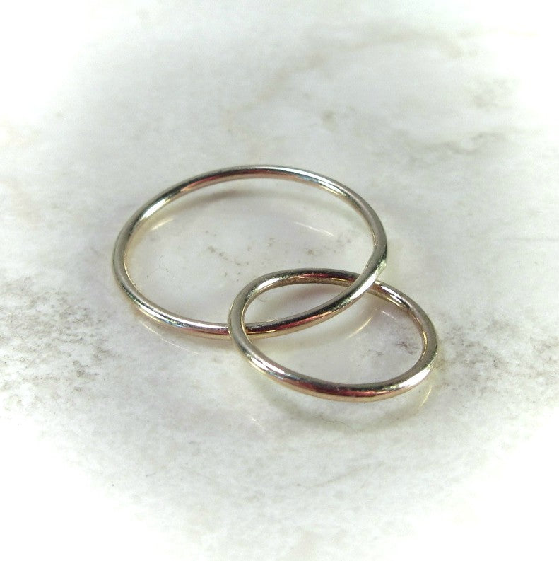 Links - Double Offset, 6mm/8mm, 1mm, Choose Your Metal