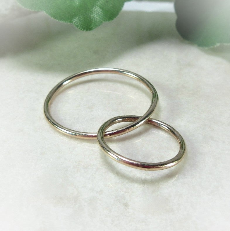 Links - Double Offset, 10mm/12mm, 1mm, Choose Your Metal