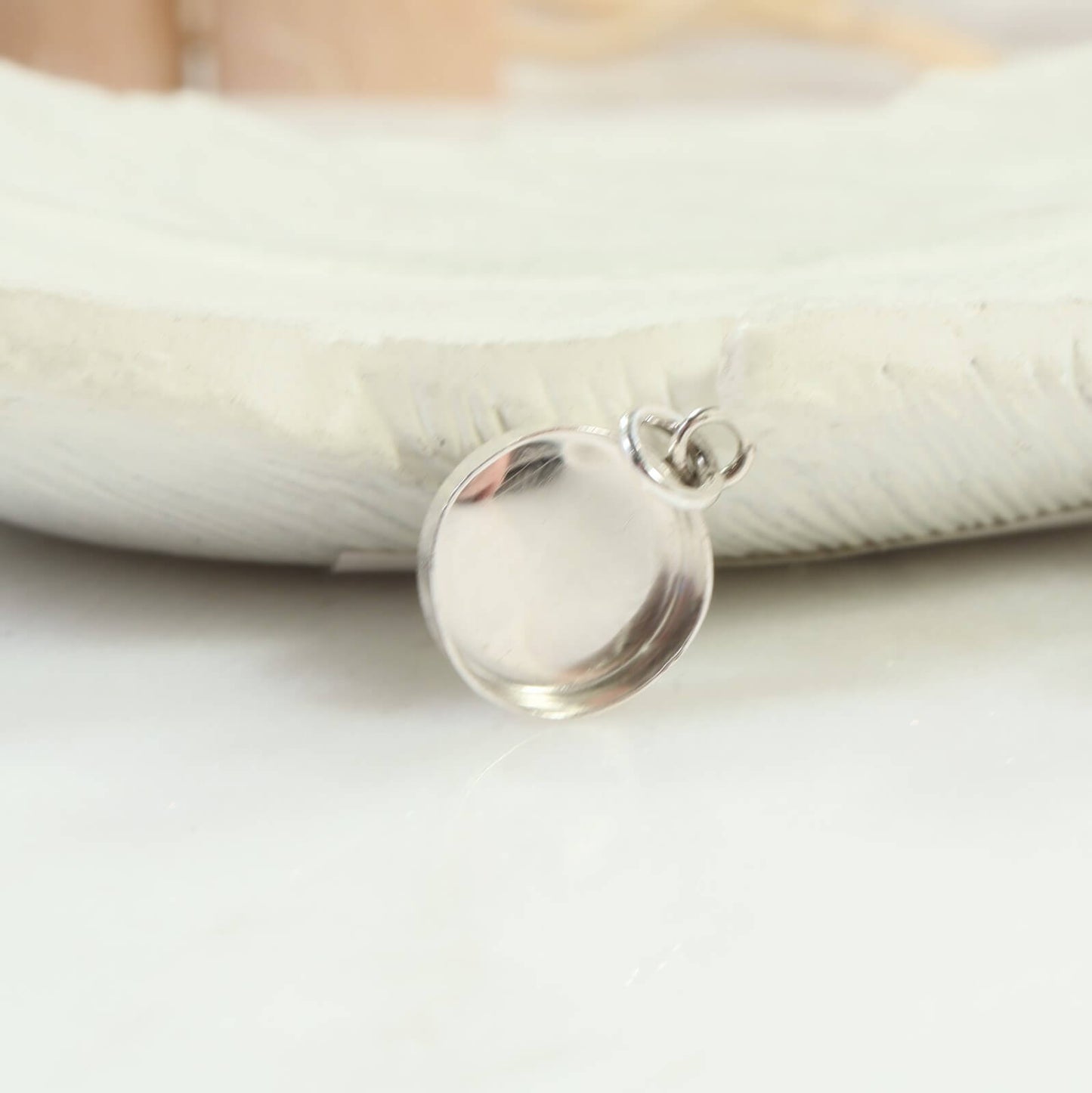 Keepsake & Memorial Pendant Settings in Semi Precious & Precious Metals