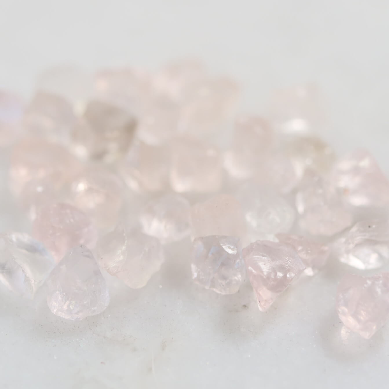 Raw Gemstone Natural 4-6mm Rose Quartz