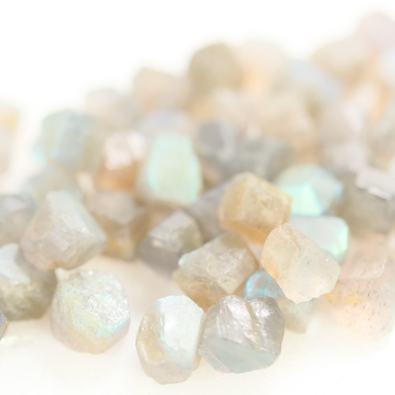 Raw Gemstone Natural 6-8mm Labradorite