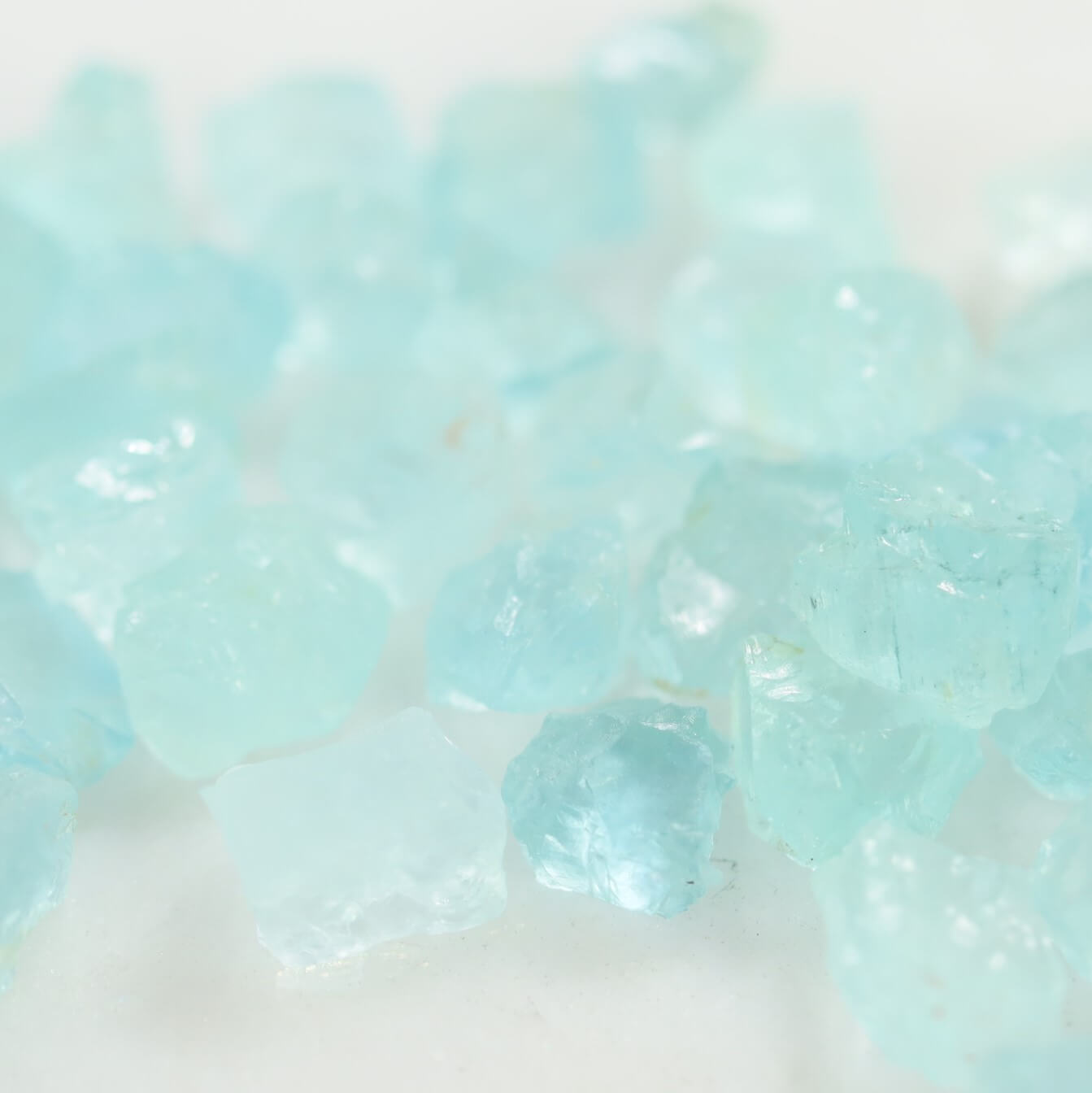 Raw Gemstone Natural 6-8mm Aquamarine