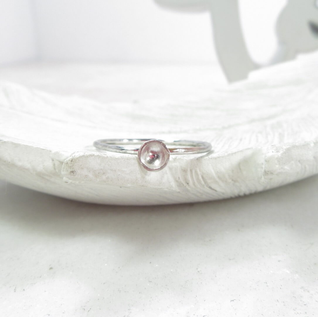 tiny cup ring for resin