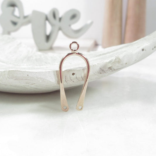 long u earring component