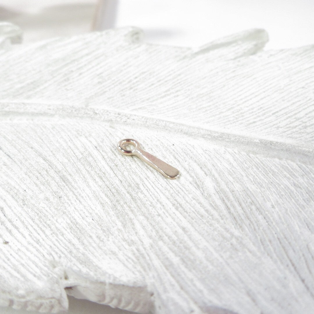 Paddle Dangle - 12mm, 1mm, Your Choice of Metals