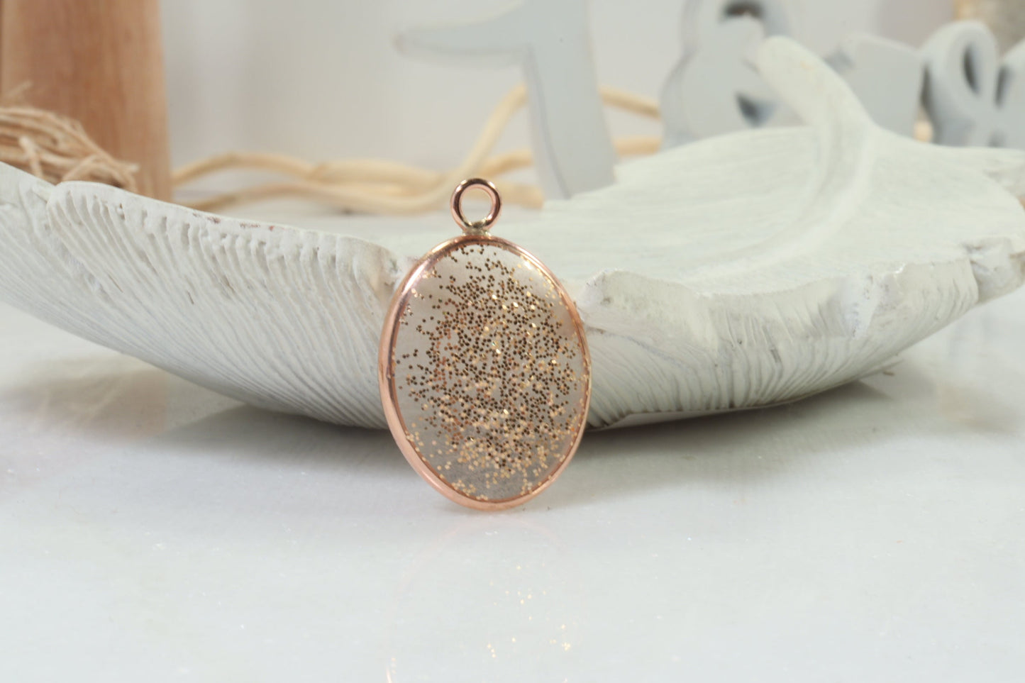 Open Resin Bezel - Oval, 20mm, Single Ring - Choose Your Metal