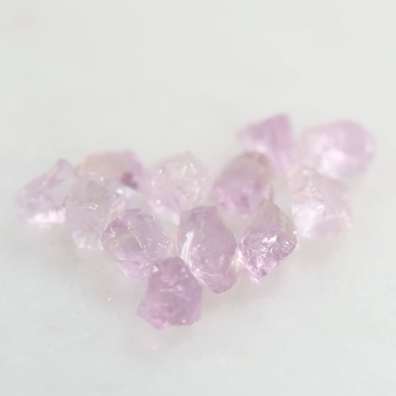Raw Gemstone Natural 4-6mm Pink Amethyst