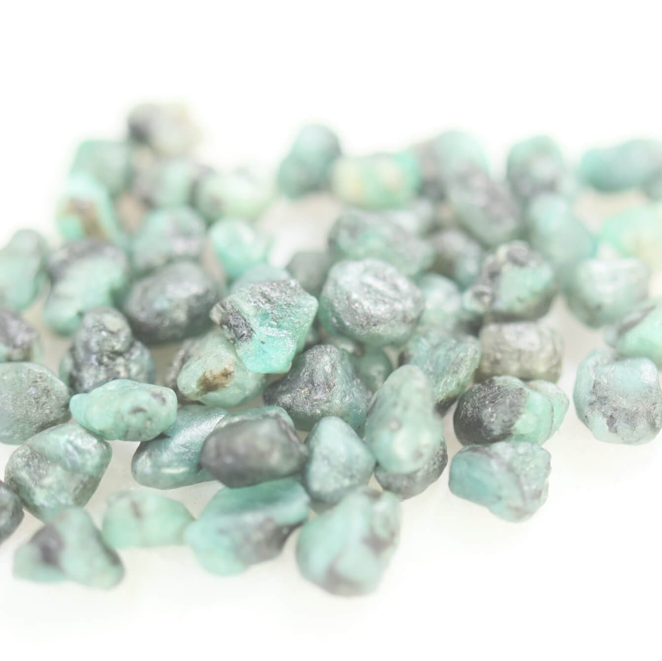 Raw Gemstone Natural 4-6mm Emerald