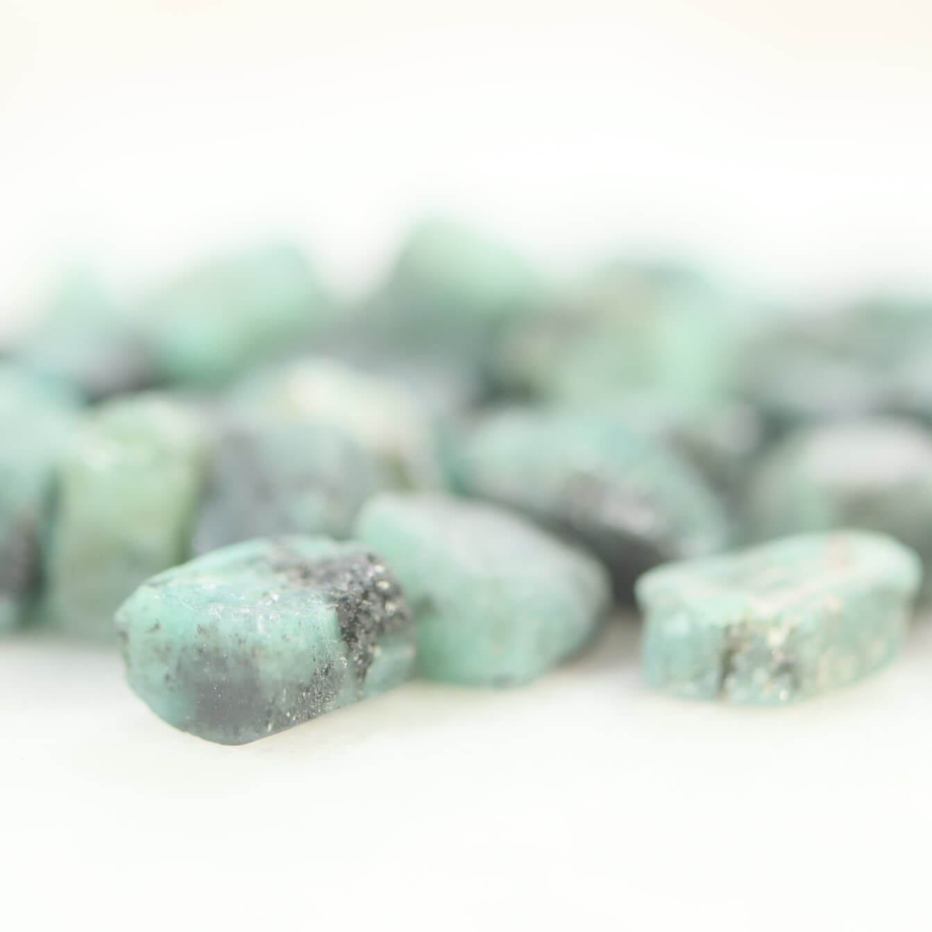 Raw Gemstone Natural 6-8mm Emerald
