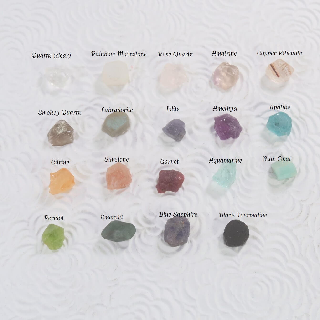 Raw Gemstone Natural 6-8mm Pink Sapphire