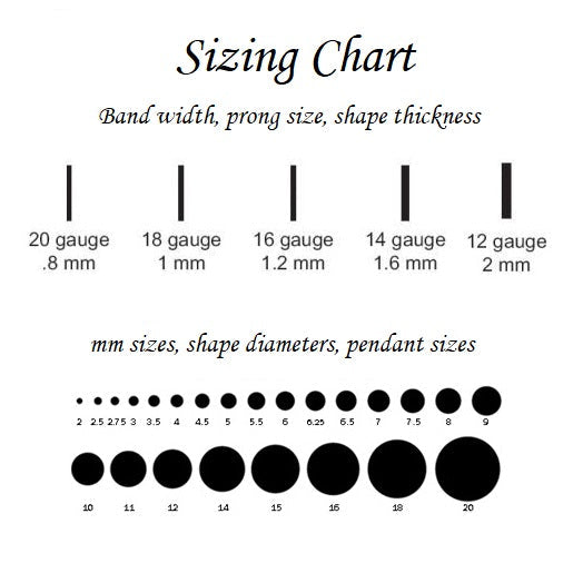 Shapes - Circles 10mm, 1.5mm, Chose Your Metal and Texture